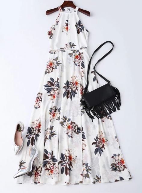 zaful robe longue